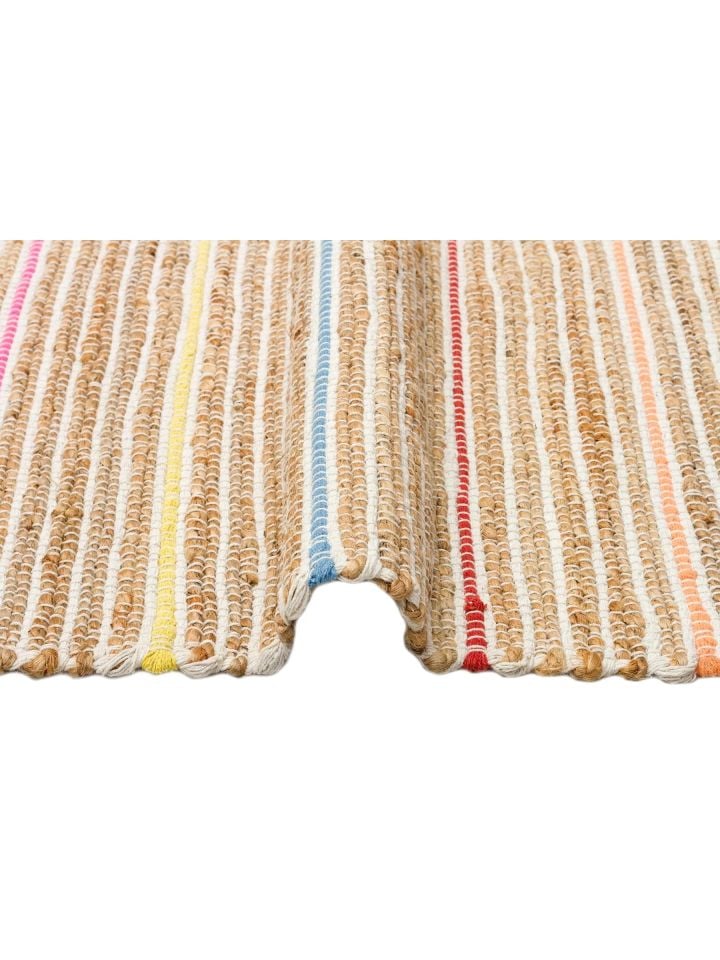Siena Serisi Multi Renk Jüt El Dokuma Halı NX-1722