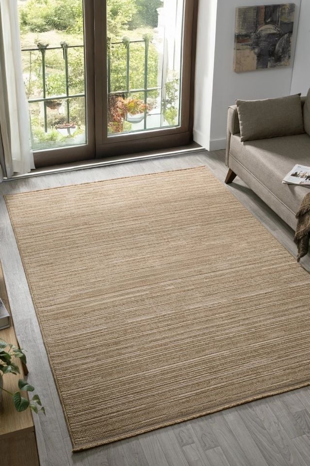 Avina Serisi Bej Kolay Temizlenebilir Sisal Halı RH-8001