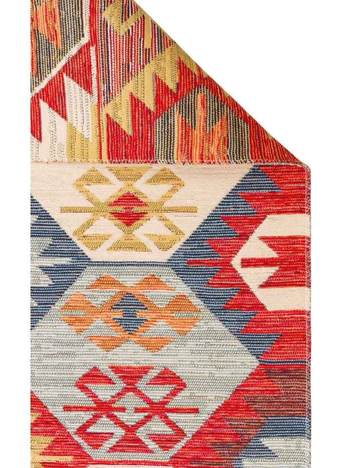 Eva Kilim Çift Taraflı Kullanıma Uygun Yıkanabilir Kilim EH-01