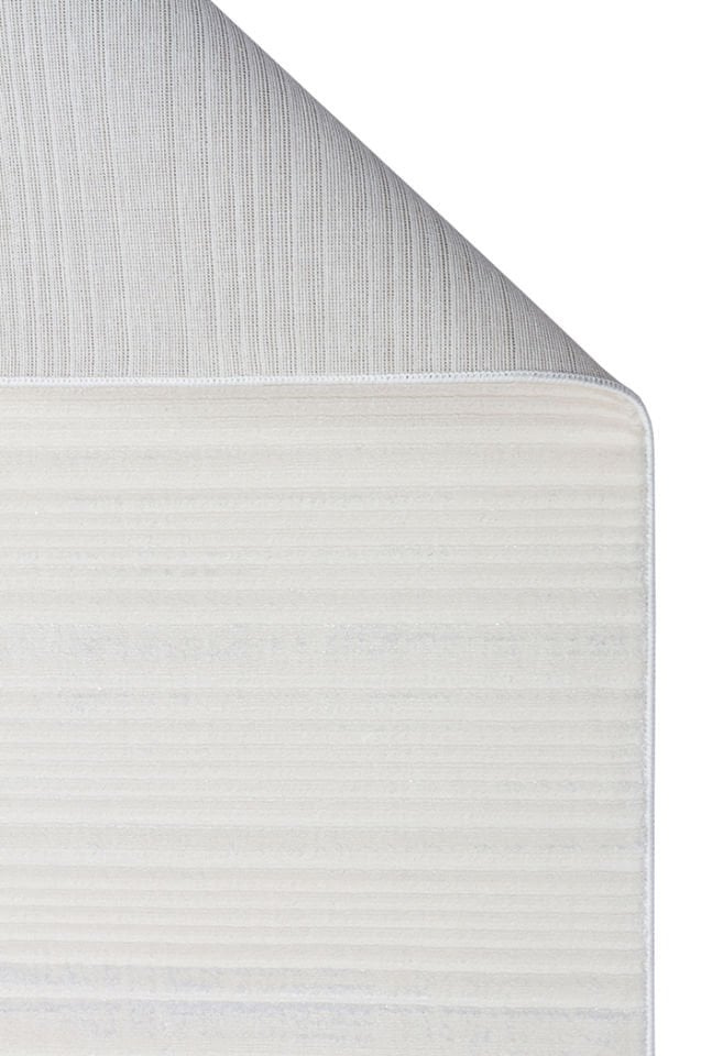 Joy Serisi Makinede Yıkanabilir Ekru Renk Modern Makine Halısı EH-830