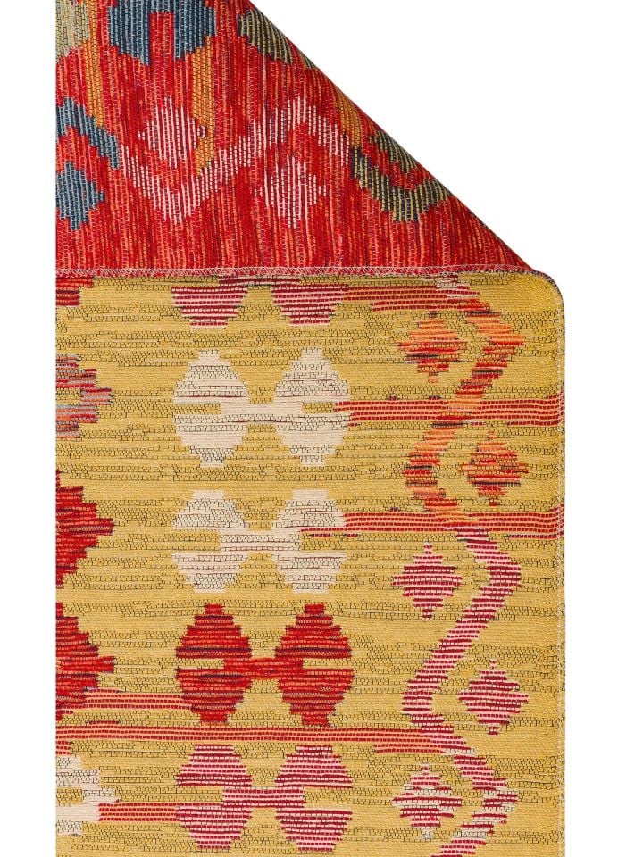 Eva Kilim Çift Taraflı Kullanıma Uygun Yıkanabilir Kilim EH-03