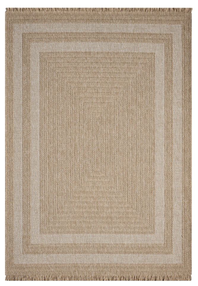 Avina Serisi Bej/Beyaz Kolay Temizlenebilir Sisal Halı SH-17