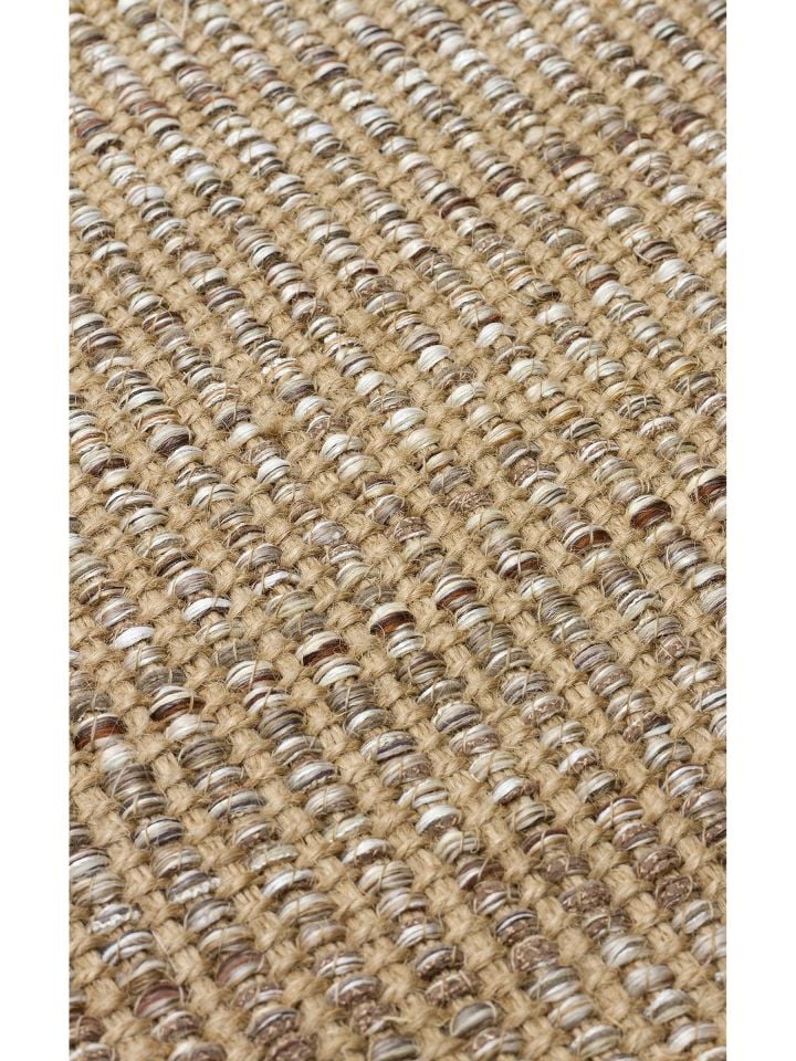 Siena Serisi Bej Renk Jüt El Dokuma Halı NX-1727