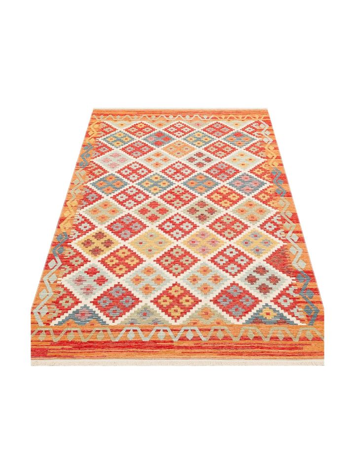 Eva Kilim Çift Taraflı Kullanıma Uygun Yıkanabilir Kilim EH-05