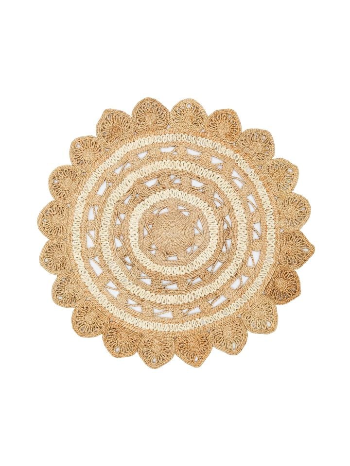 Siena Serisi Natural Renk Jüt El Dokuma Halı NX-1728