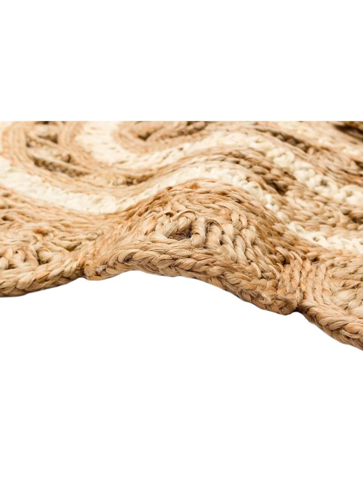 Siena Serisi Natural Renk Jüt El Dokuma Halı NX-1728