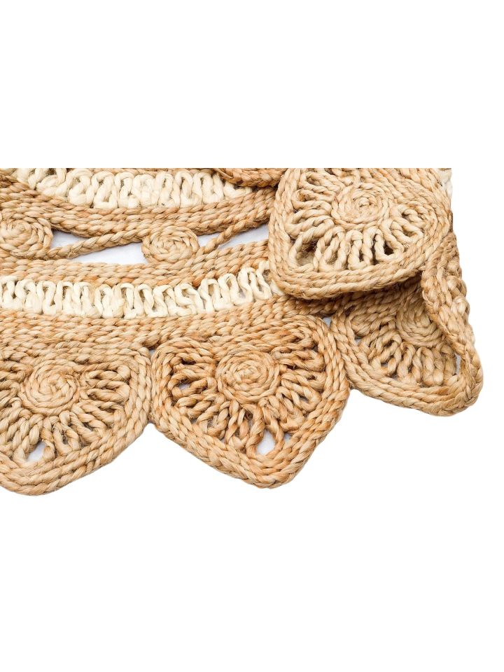 Siena Serisi Natural Renk Jüt El Dokuma Halı NX-1728