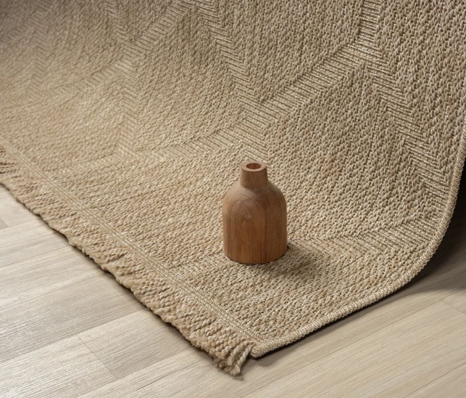 Avina Serisi Bej Kolay Temizlenebilir Sisal Halı SH-18