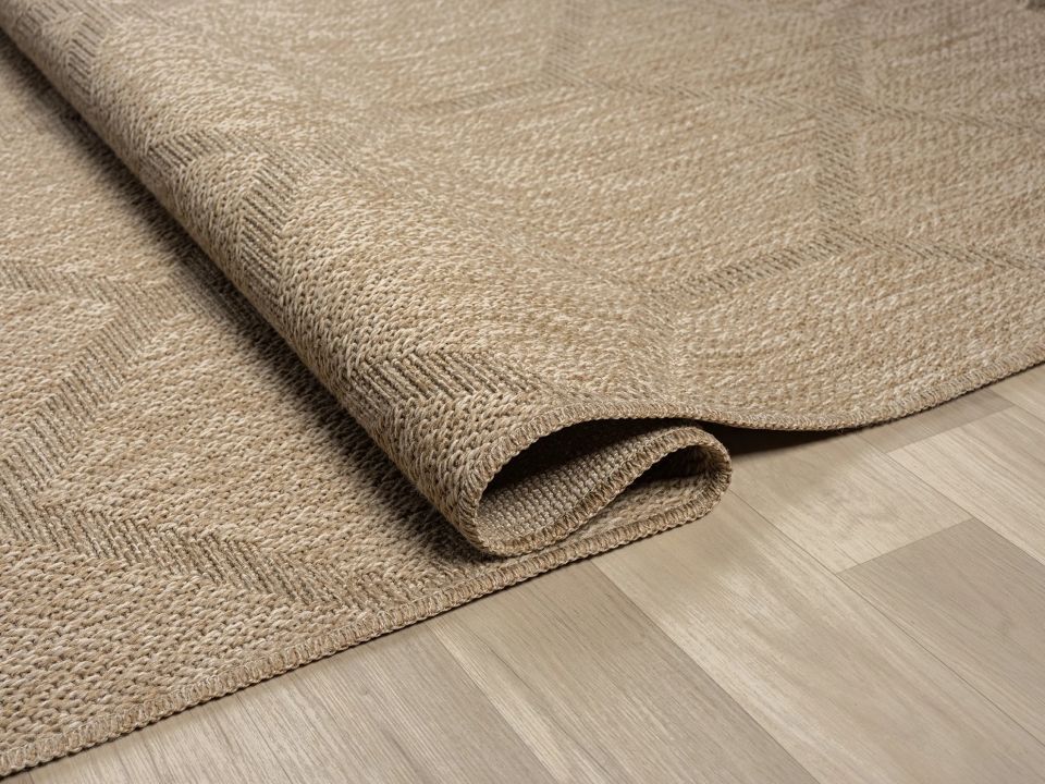 Avina Serisi Bej Kolay Temizlenebilir Sisal Halı SH-18