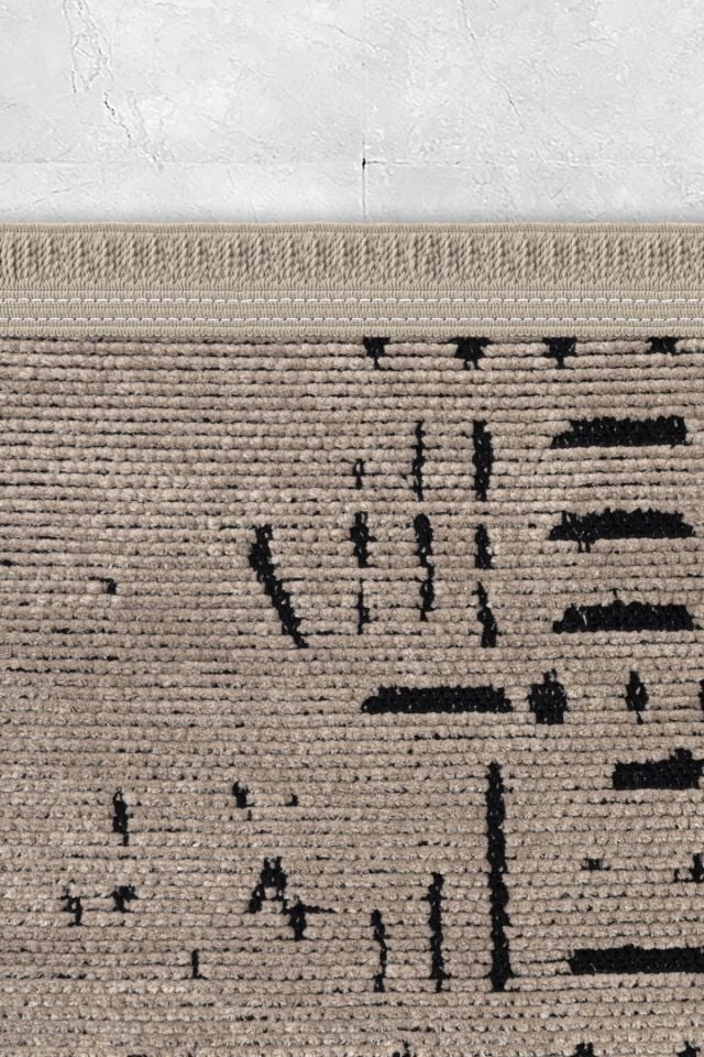 Mercan Serisi Vizon Renk Makinede Yıkanabilir Kilim GH-8434