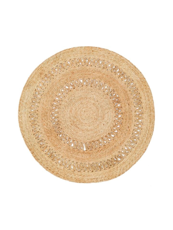 Siena Serisi Natural Renk Jüt El Dokuma Halı NX-1731