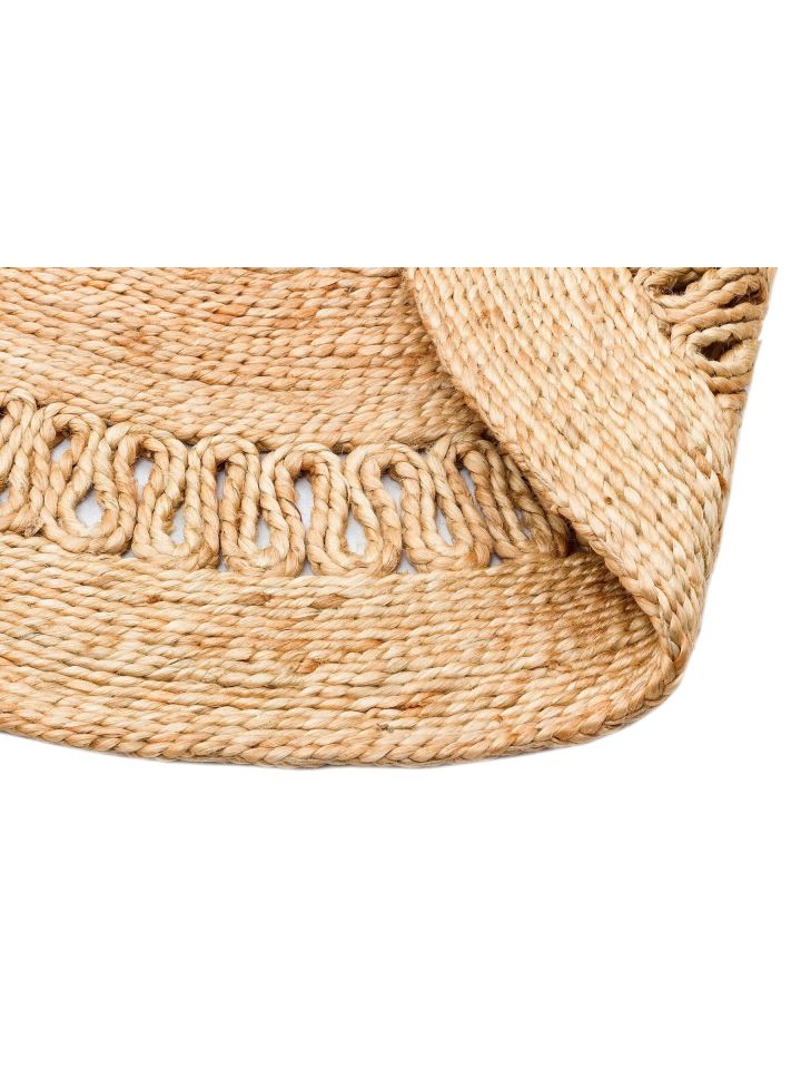 Siena Serisi Natural Renk Jüt El Dokuma Halı NX-1731