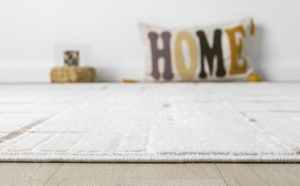 Verona Serisi Bej Renk Akrilik Makine Halısı SH-5118K