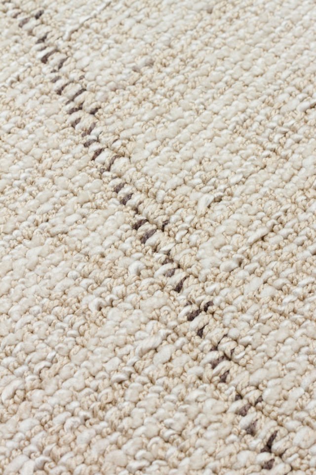 Soul Serisi Yumuşak Dokulu Krem/Gri Renk Modern Halı EH-2041