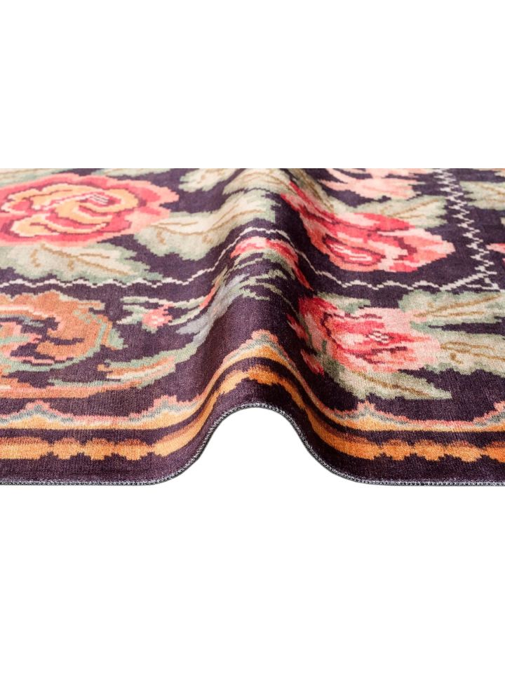Luna Serisi Multi Renk Makinede Yıkanabilir Halı EH-0265