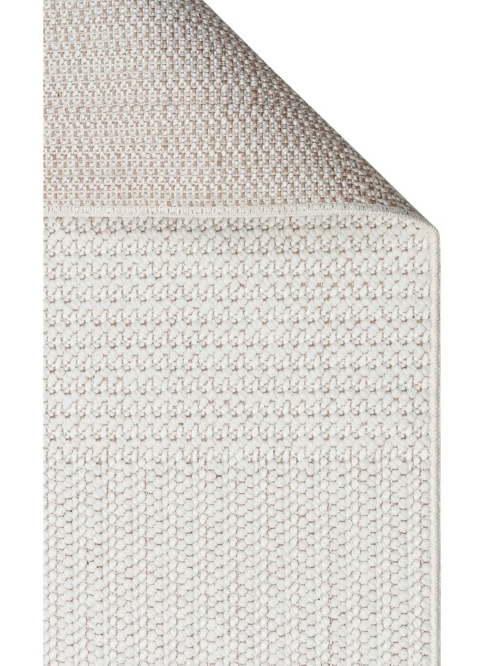 Clam Serisi Bukle Dokuma Modern Ekru Renk Halı EH-5408