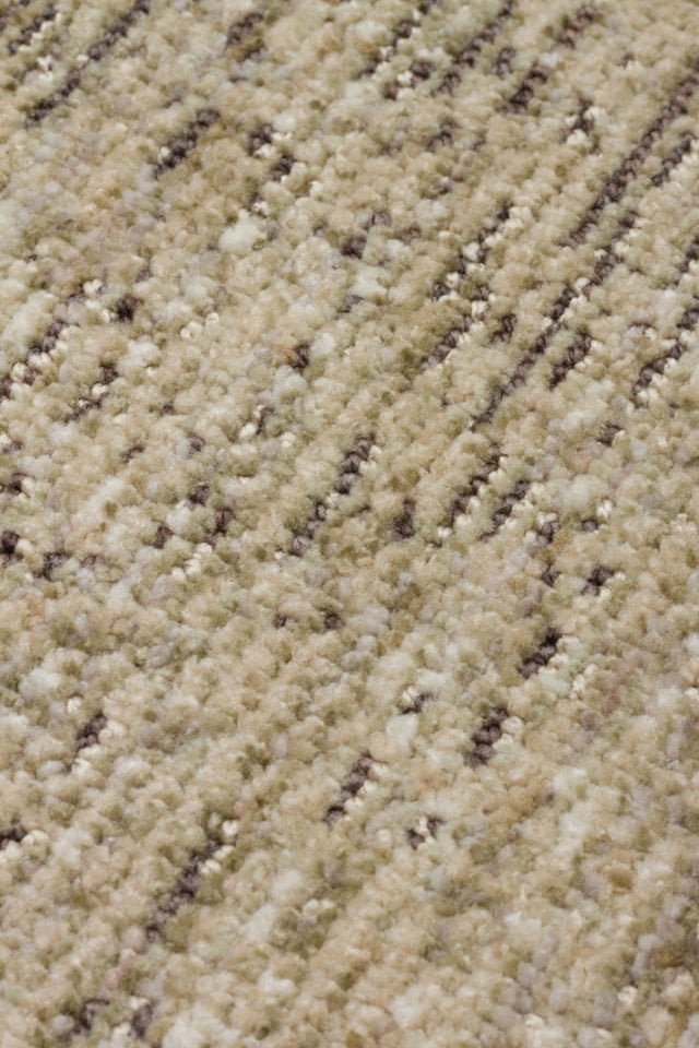 Soul Serisi Yumuşak Dokulu Krem/Yeşil Renk Modern Halı EH-2042