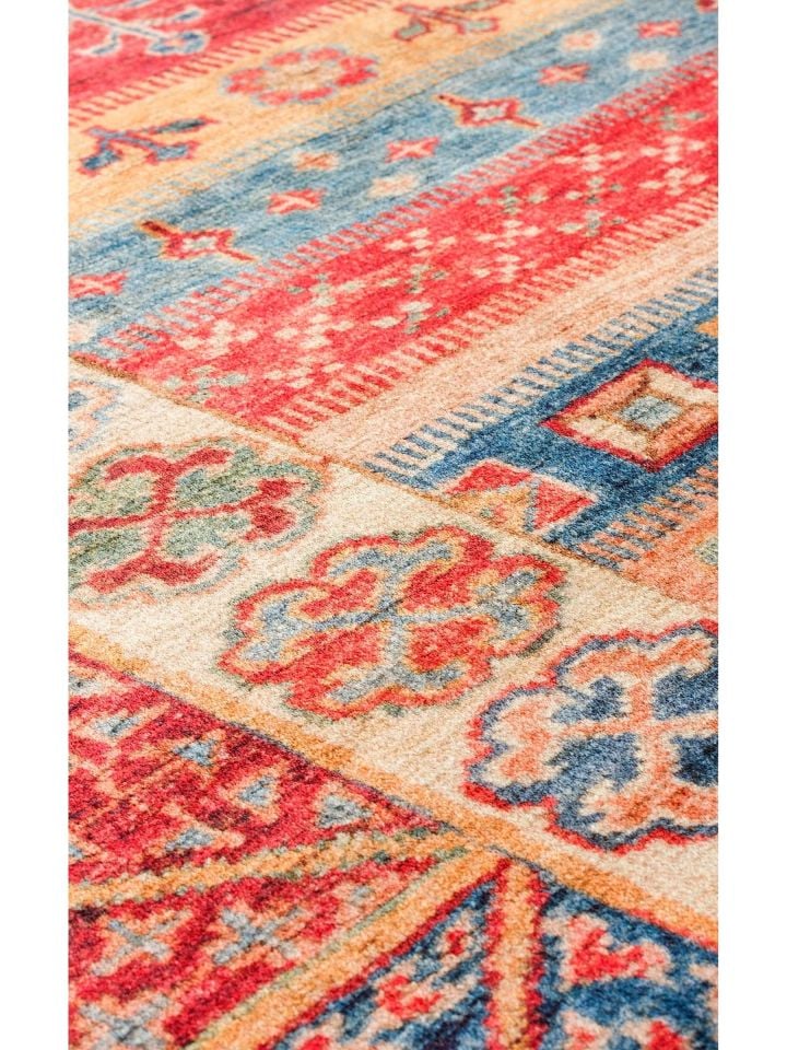 Luna Serisi Multi Renk Makinede Yıkanabilir Halı EH-0266