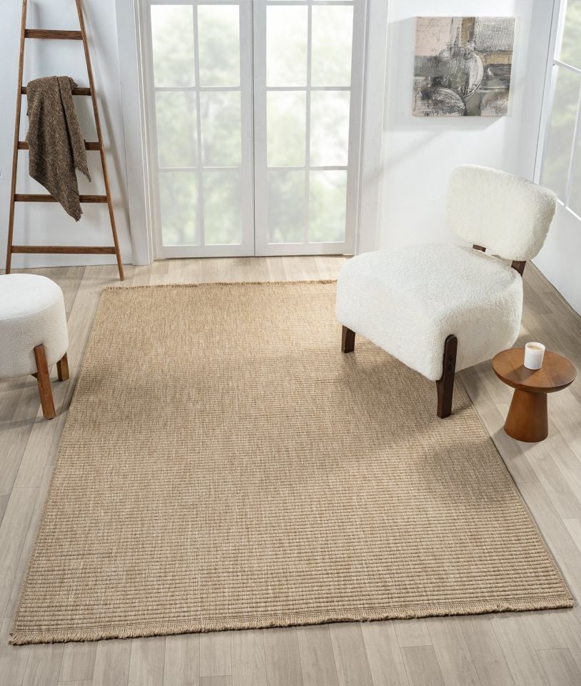 Avina Serisi Bej Kolay Temizlenebilir Sisal Halı SH-21