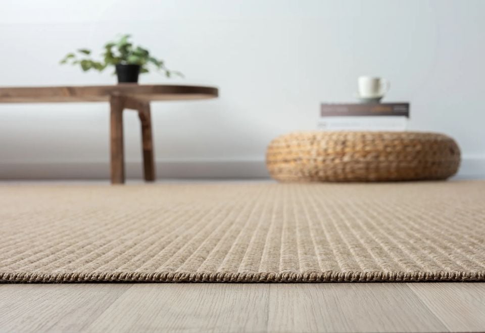 Avina Serisi Bej Kolay Temizlenebilir Sisal Halı SH-21