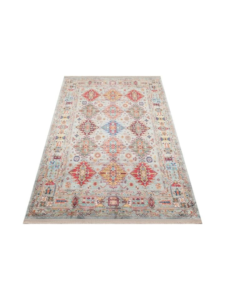 Luna Serisi Multi Renk Makinede Yıkanabilir Halı EH-0268