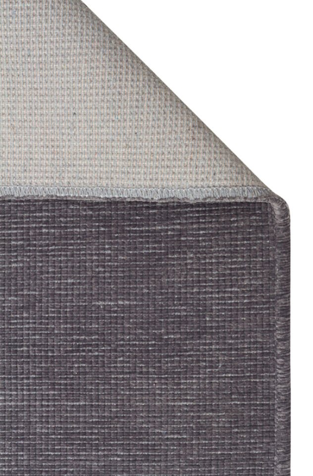 Mercan Serisi Antrasit Renk Makinede Yıkanabilir Kilim NX-3046