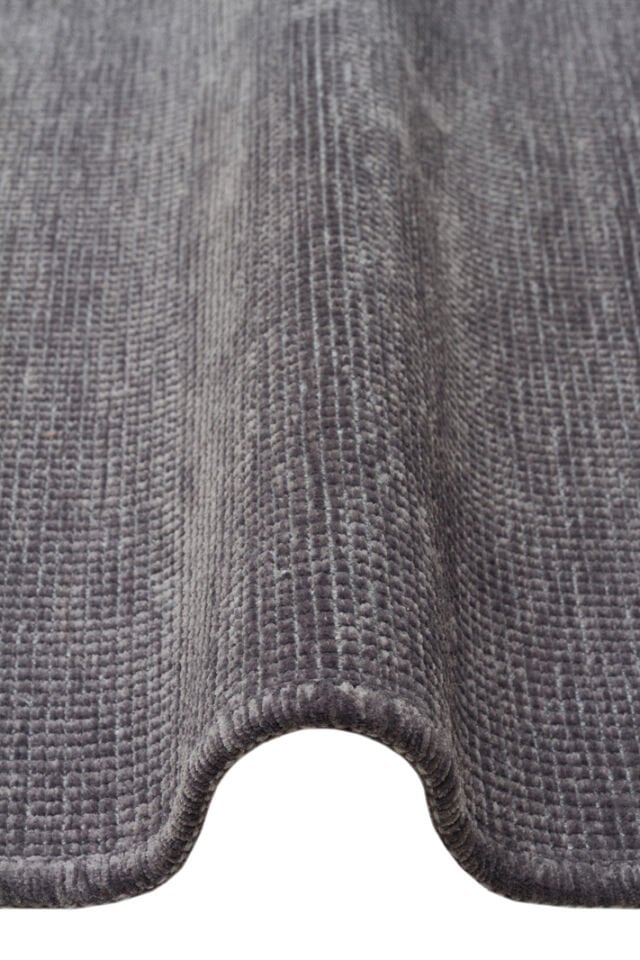 Mercan Serisi Antrasit Renk Makinede Yıkanabilir Kilim NX-3046