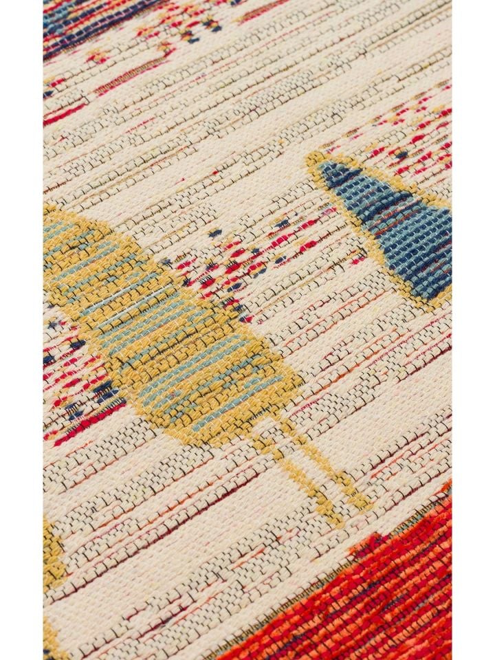 Eva Kilim Çift Taraflı Kullanıma Uygun Yıkanabilir Kilim EH-12
