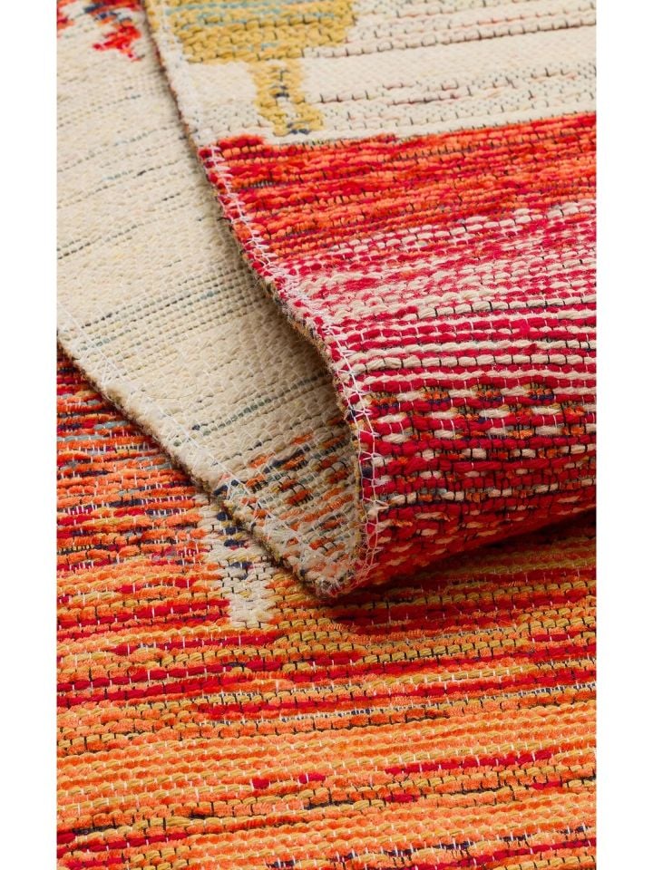 Eva Kilim Çift Taraflı Kullanıma Uygun Yıkanabilir Kilim EH-12