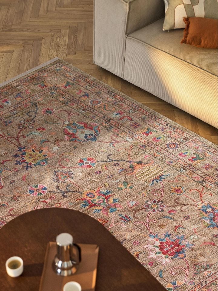 Luna Serisi Multi Renk Makinede Yıkanabilir Halı EH-0270