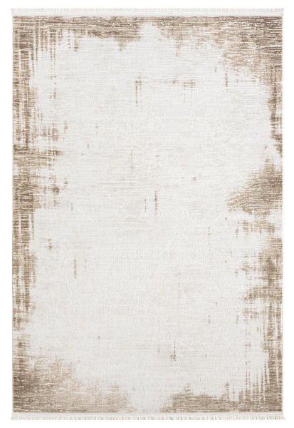 Verona Serisi Bej Renk Akrilik Makine Halısı SH-5120K