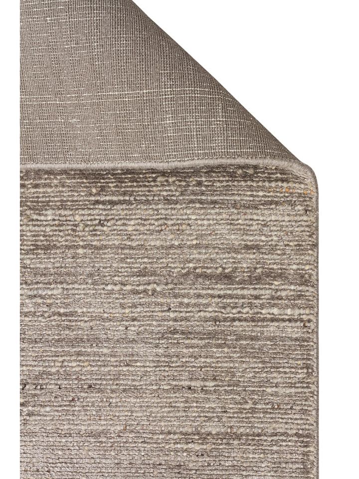 Aden Serisi Yün ve Viskonun Ahenkli Buluşması Ultra Ağır El Dokuma Taş Renk Halı NX-3701