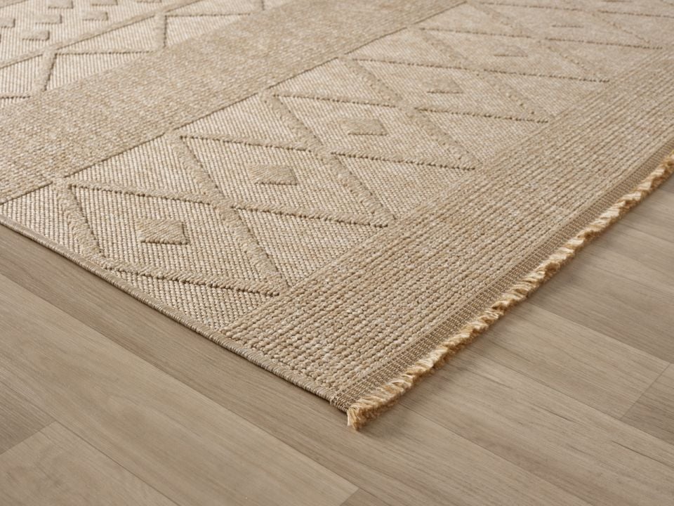 Avina Serisi Bej Kolay Temizlenebilir Sisal Halı SH-24