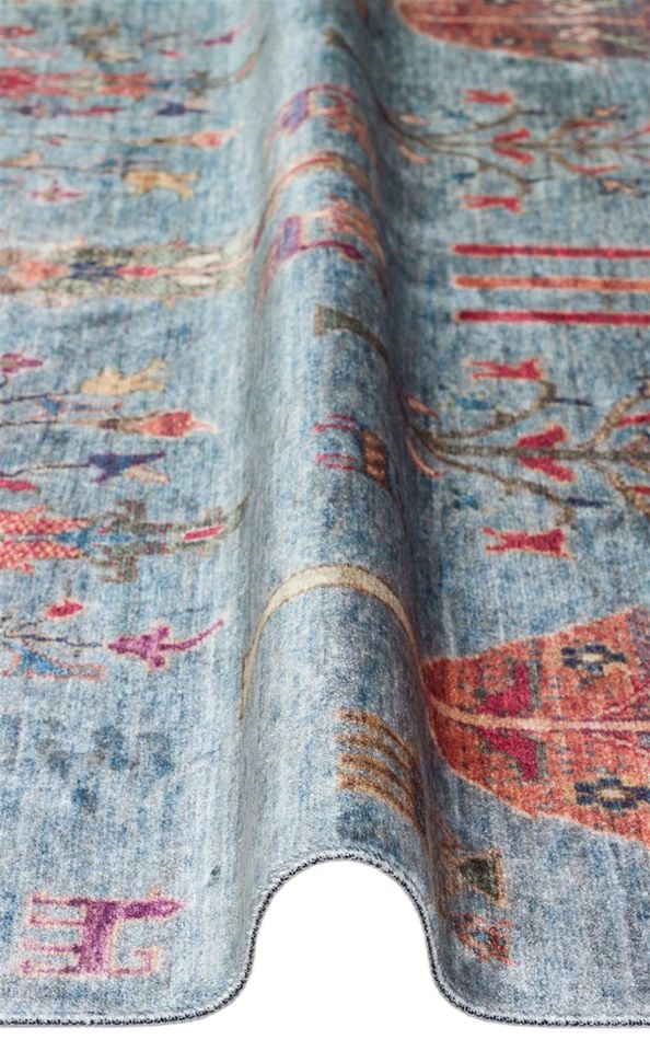 Luna Serisi Multi Renk Makinede Yıkanabilir Halı EH-0271