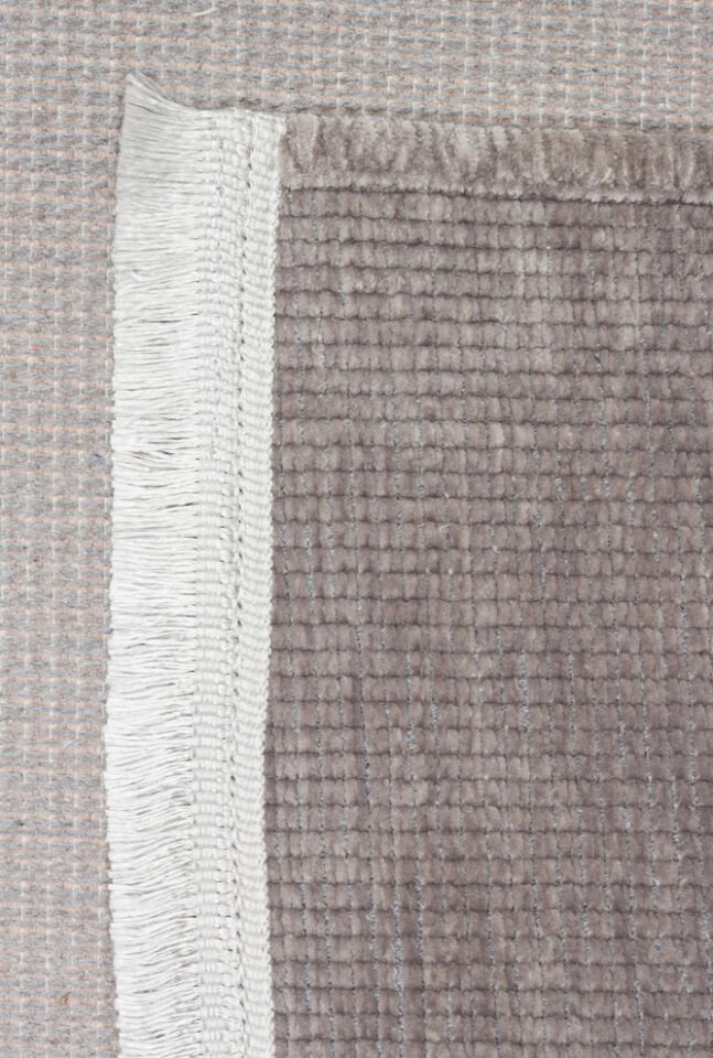 Mercan Serisi Gri Renk Makinede Yıkanabilir Kilim NX-3048