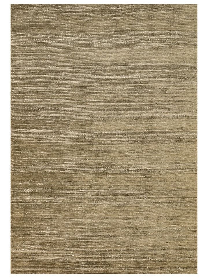 Aden Serisi Yün ve Viskonun Ahenkli Buluşması Ultra Ağır El Dokuma Yeşil Renk Halı NX-3702