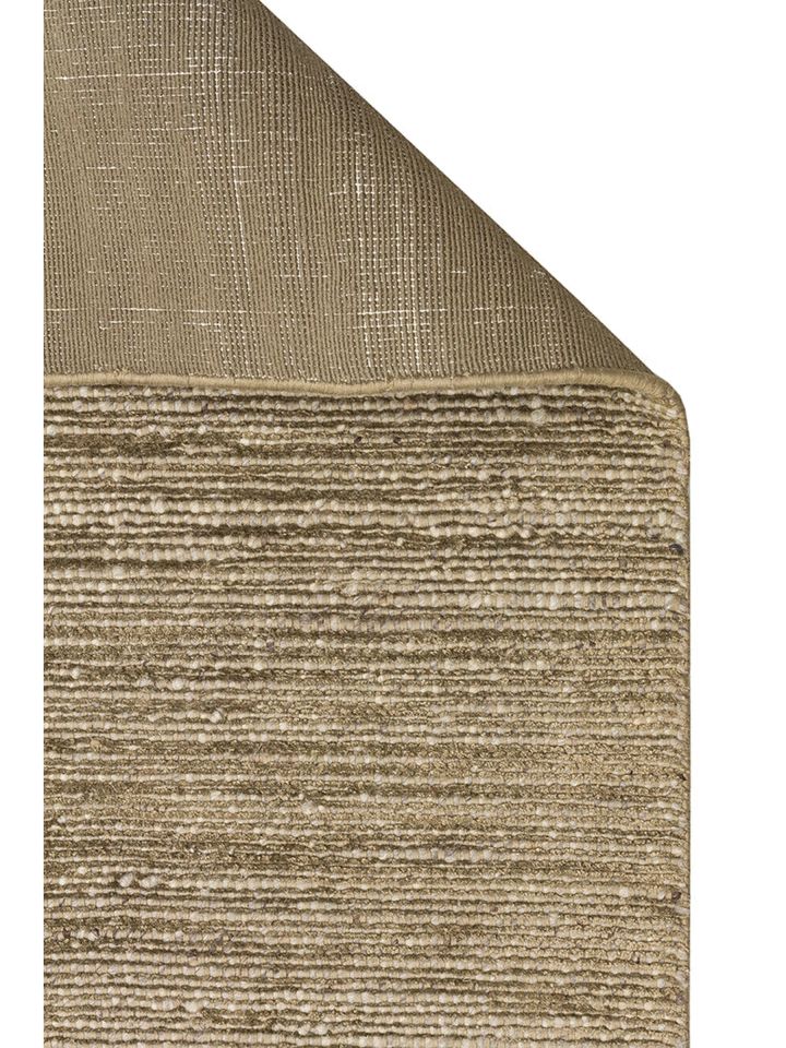 Aden Serisi Yün ve Viskonun Ahenkli Buluşması Ultra Ağır El Dokuma Yeşil Renk Halı NX-3702