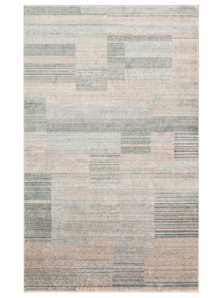 Silky Loom %100 Tencel El Dokuması Modern Kara Tezgah Halısı NX-665