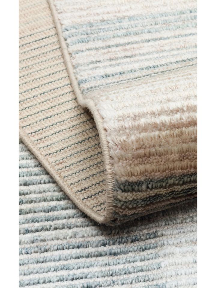 Silky Loom %100 Tencel El Dokuması Modern Kara Tezgah Halısı NX-665