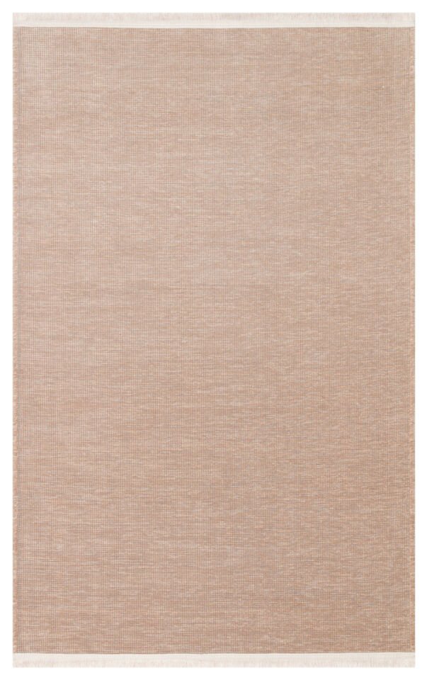 Mercan Serisi Vizon Renk Makinede Yıkanabilir Kilim NX-3049