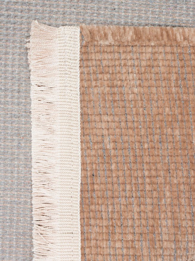 Mercan Serisi Vizon Renk Makinede Yıkanabilir Kilim NX-3049