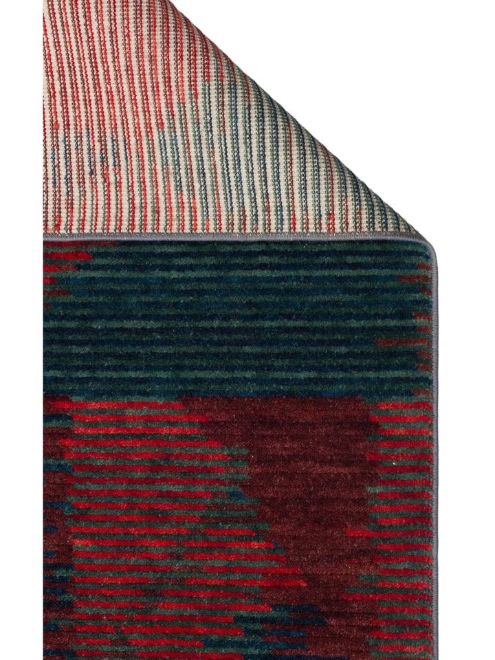 Silky Loom %100 Tencel El Dokuması Modern Kara Tezgah Halısı NX-666