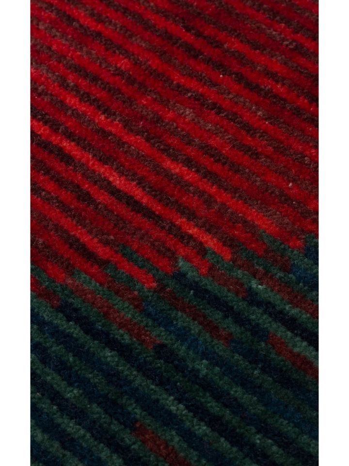 Silky Loom %100 Tencel El Dokuması Modern Kara Tezgah Halısı NX-666