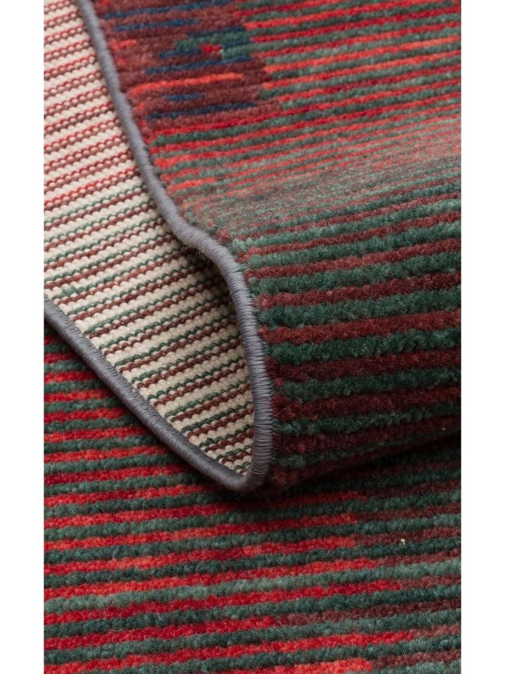 Silky Loom %100 Tencel El Dokuması Modern Kara Tezgah Halısı NX-666