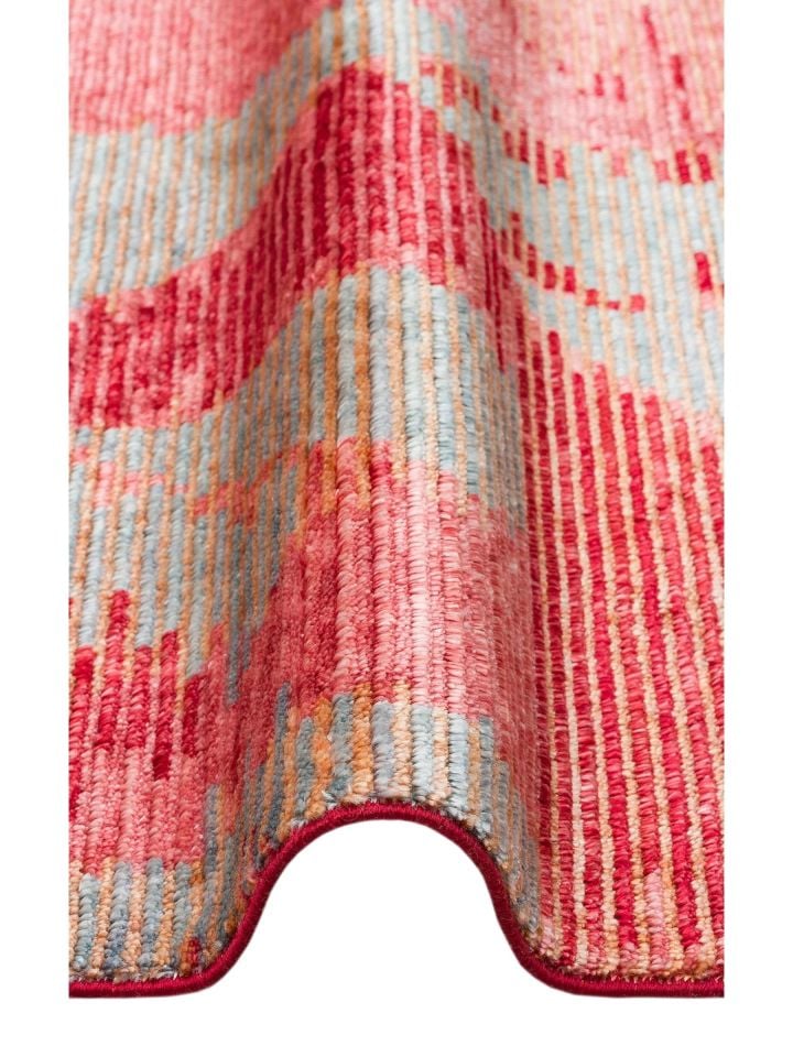 Silky Loom %100 Tencel El Dokuması Modern Kara Tezgah Halısı NX-667