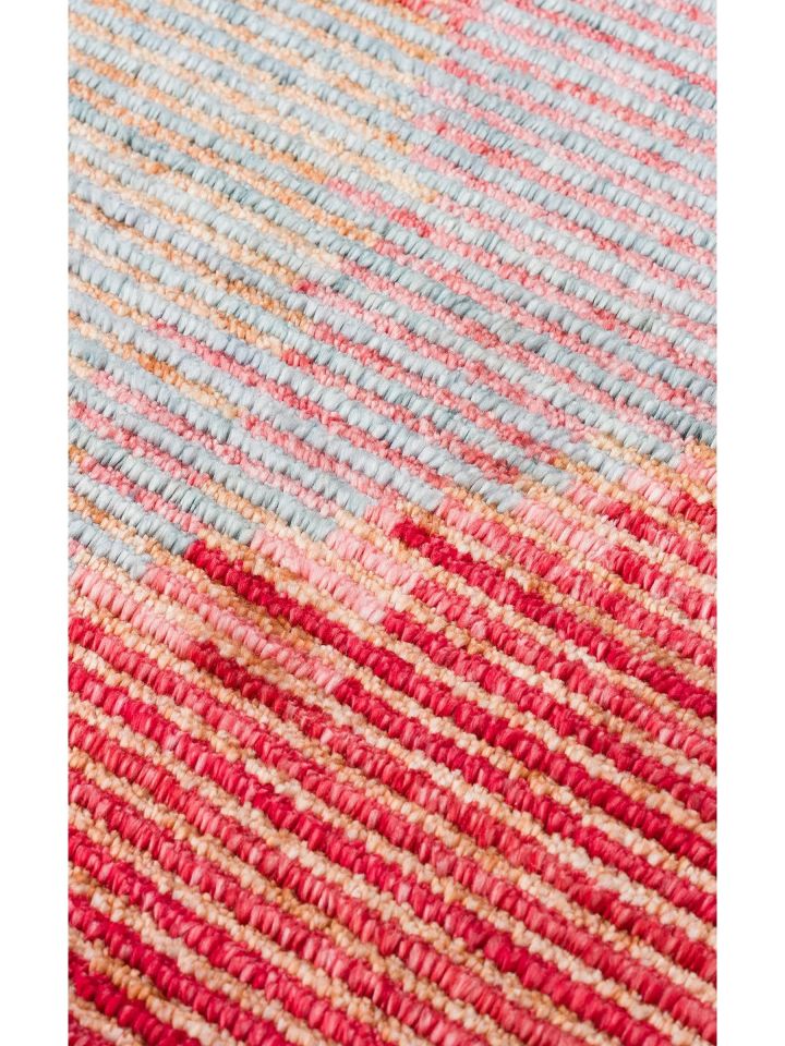 Silky Loom %100 Tencel El Dokuması Modern Kara Tezgah Halısı NX-667