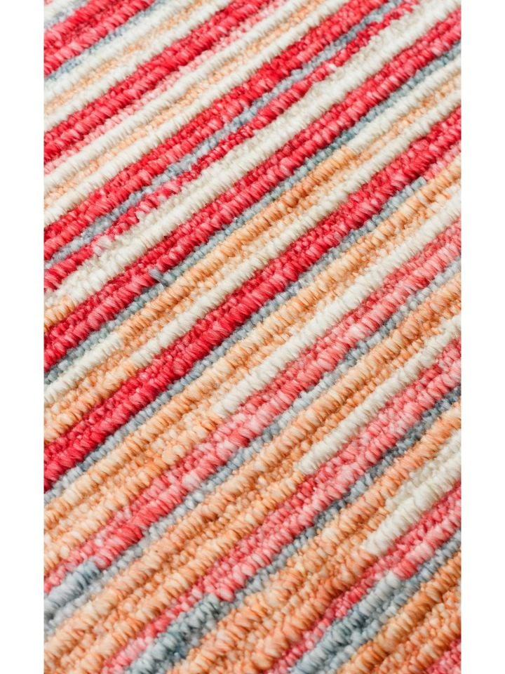 Silky Loom %100 Tencel El Dokuması Modern Kara Tezgah Halısı NX-668