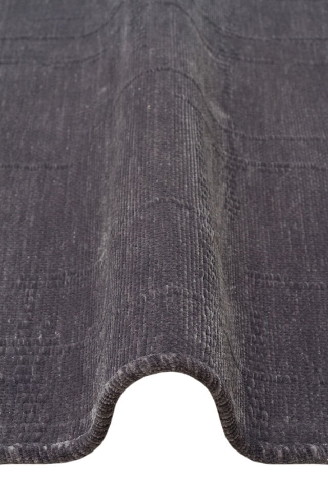 Mercan Serisi Antrasit Renk Makinede Yıkanabilir Kilim NX-3051