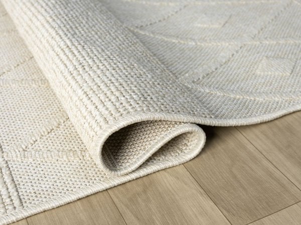 Avina Serisi Krem Kolay Temizlenebilir Sisal Halı SH-28