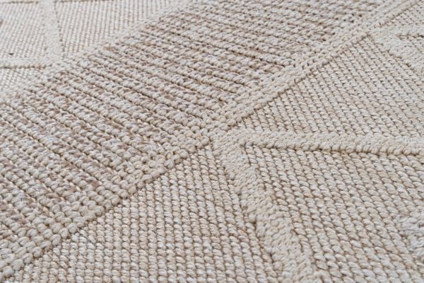 Avina Serisi Krem/Bej Kolay Temizlenebilir Sisal Halı SH-29